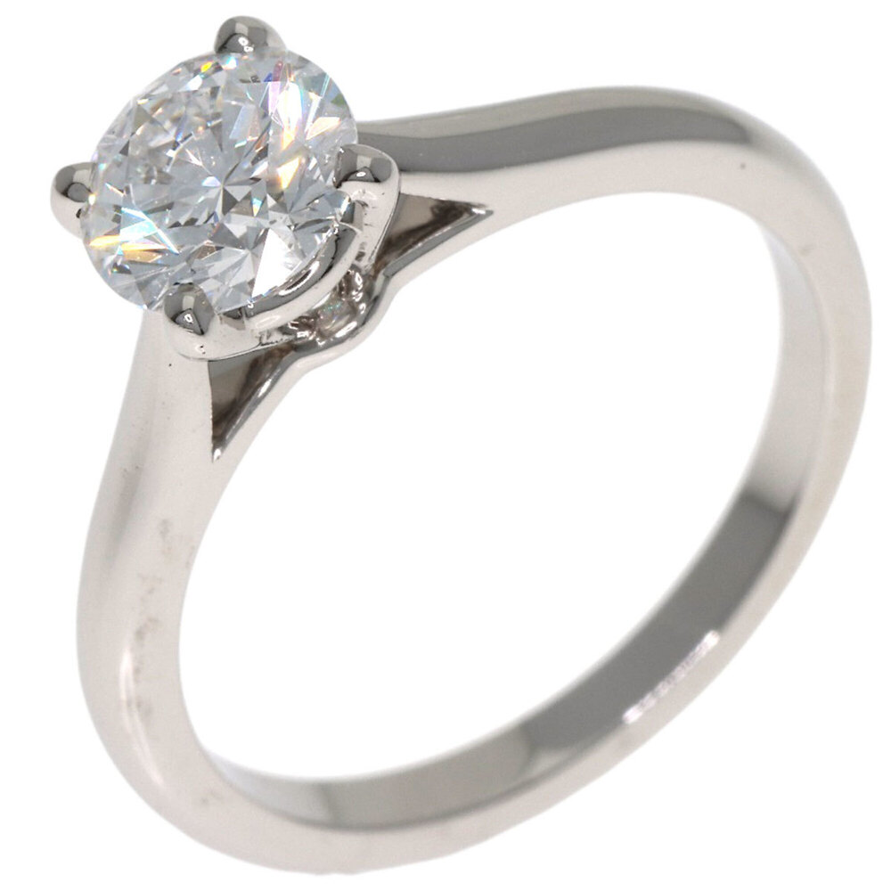 CARTIER Authentic Silver Diamond Ring - Picture 2 of 9